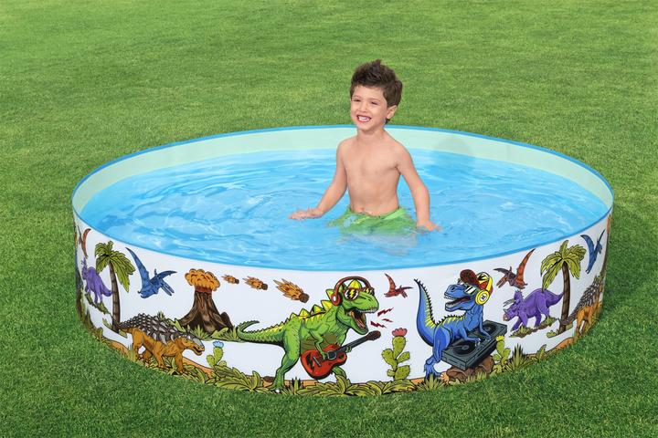 Productafbeelding Bestway Dinosaurus Vul 'N Fun™ kinderspeelbad 1,83 m x 38 cm