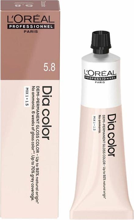 Actual product image L'Oréal Professionnel DIA COLOR Demi-Permanent Coloration Without Ammonia 60ml 462