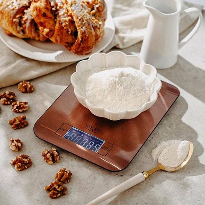 Actual product image Adler Küchenwaage Kitchen Scale | AD 3183c | Teilung 1 g | Kupfer