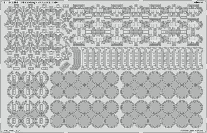 Produktbild Eduard USS Midway CV-41 part 1