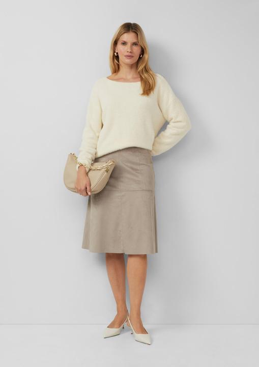 Image du produit s.Oliver Strickpullover Flauschiger Pullover mit U-Boot-Ausschnitt (40)