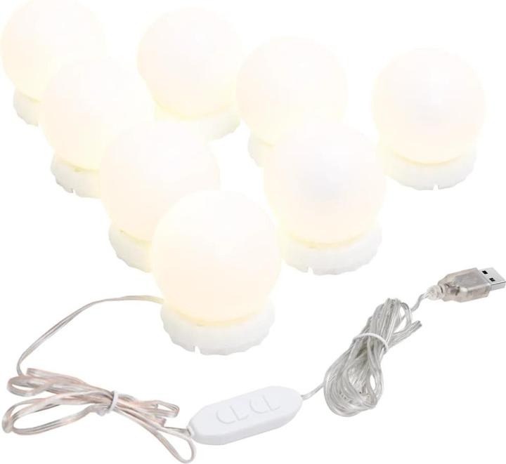 Immagine prodotto vidaXL Wandspiegel mit LED-Leuchte (50 cm)