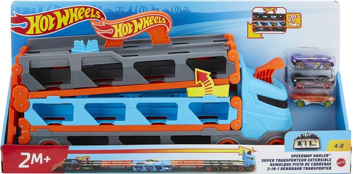 Produktbild Hot Wheels Rennbahn Transporter