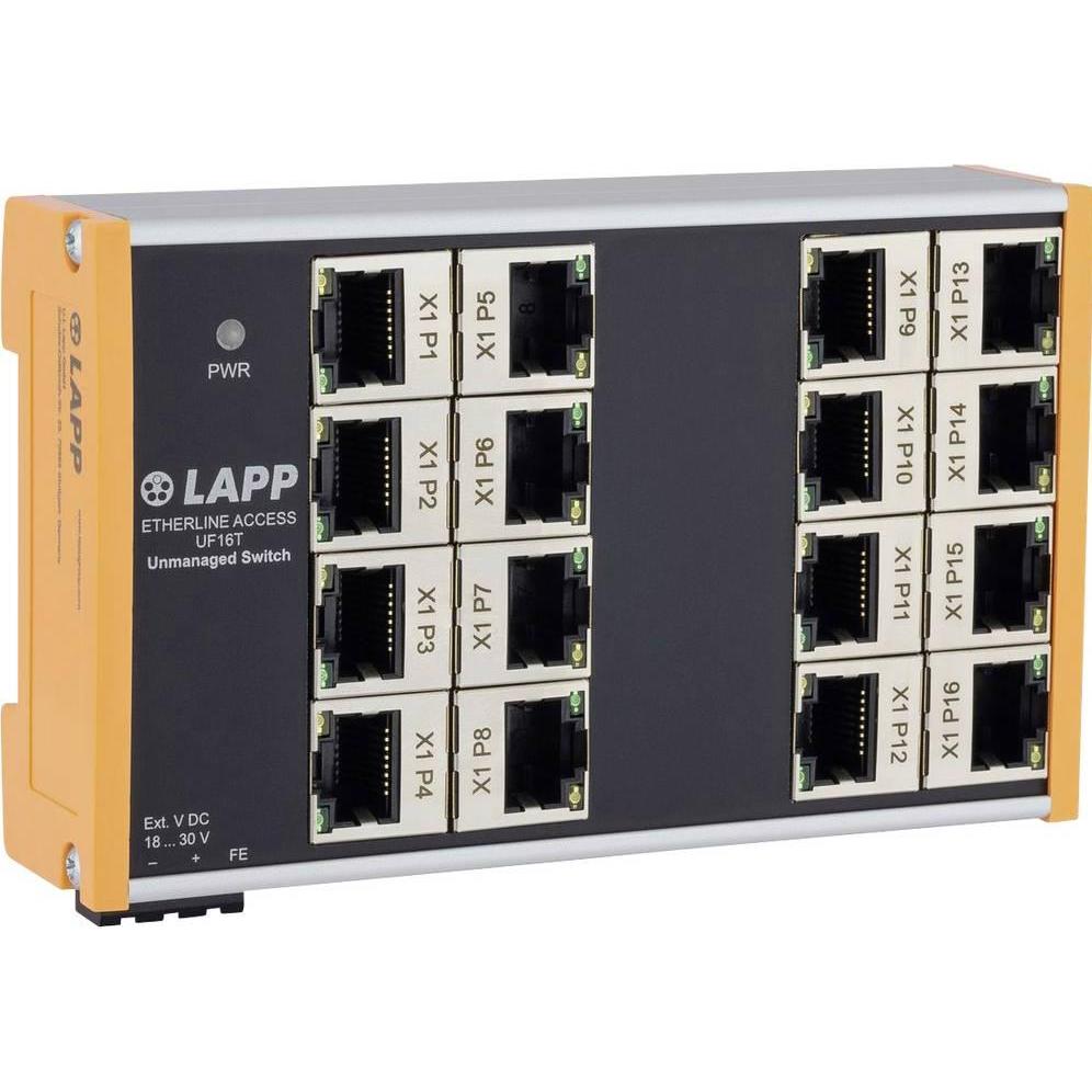 Lapp Industrial Ethernet Switch (16 porte), Switch di rete, Grigio
