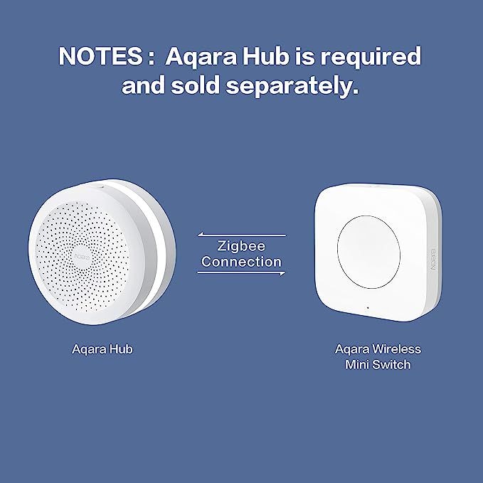 Actual product image Aqara Wireless Mini Switch T1 (Zigbee)