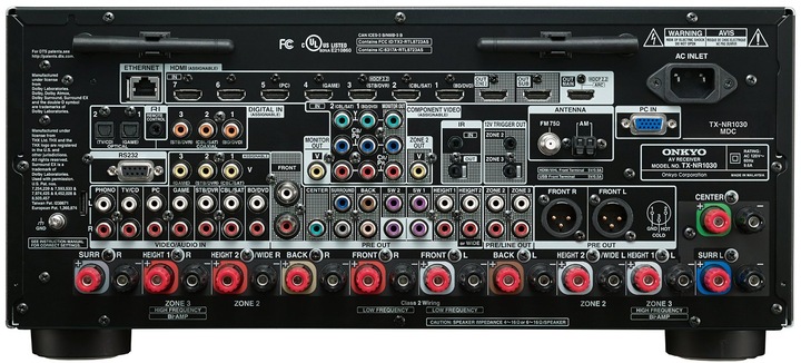 Produktbild Onkyo Tx-Nr1030 (9.2 Kanal, AM, FM)