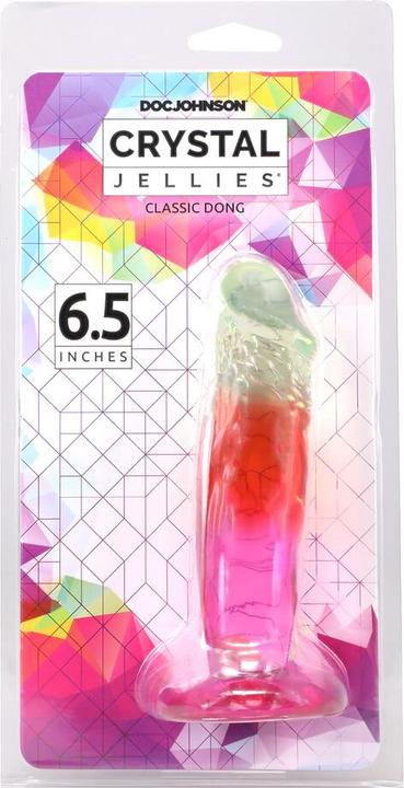 Produktbild Doc Johnson Classic Dong - 6.5 / 16,5 cm - Rainbow