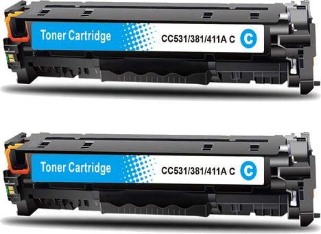 Immagine prodotto Hermex Toner compatibile per HP Color LaserJet CP2025n (C)