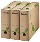Actual product image Dymo Esselte archive box ECO, DIN A4, brown (W)80 mm made of 100% recycled cardboard, 100% recyclable (A4)