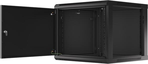 Actual product image Lanberg WF01-6609-00B Rack 9U Wall Mounted Shelf (9 RU, 19 inch rack)