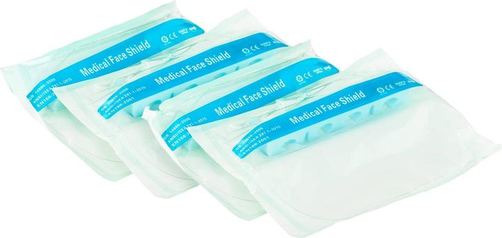 Produktbild MSW 4 x Gesichtsschutz Schutzvisier Visier Augenschutz Gesichtsschutzschirm