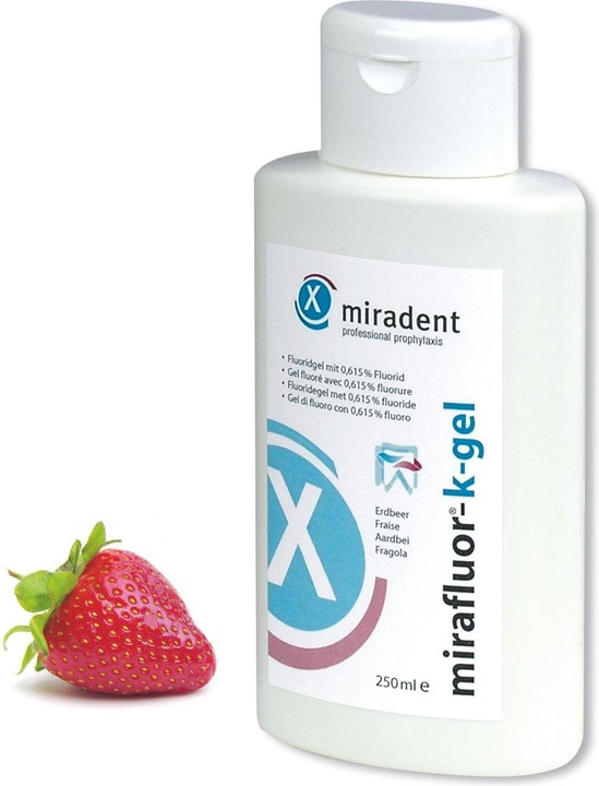 Image du produit Miradent Mirafluor Gel Fluorure Enfants (250 ml)