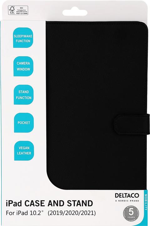 Image du produit Deltaco Case (iPad 2021 (9e génération), iPad 2020 (8. Gen))
