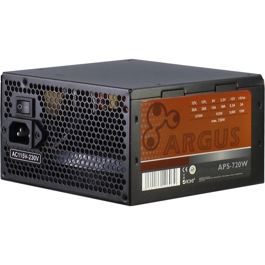 Thumbnail - Intertech Argus (720 W), PC Netzteil, Schwarz