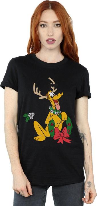 Image du produit Disney - T-shirt PLUTO CHRISTMAS REINDEER - Femme (M)