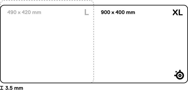 Produktbild SteelSeries QcK Perf XL - Control (XL)