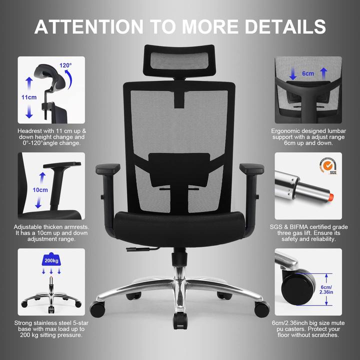 Image du produit Daccormax Siège de bureau DAZ001-A