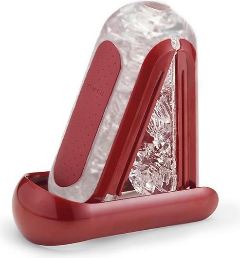 Actual product image Tenga Flip 0 Red Warmer