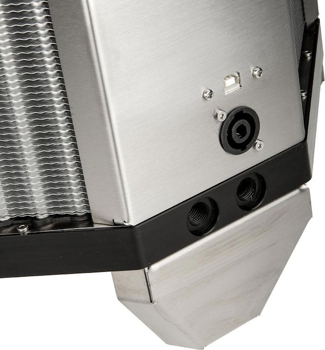 Actual product image Aqua Computer airplex Gigant 1680 incl. aquaero 6 Pro - aluminum (140 mm)