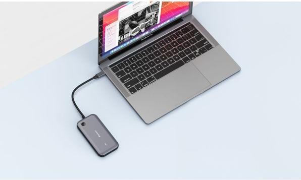 Actual product image Verbatim USB-C wireless display adapter 1080P with hub WDA-01 (USB-C, 3 ports)