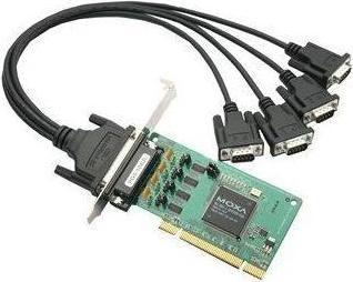 Produktbild Moxa POS-104UL W/O CABLE - Universal-PCI-Karte 4 RS-232 mit Stromversorgung ser. Schnittstelle