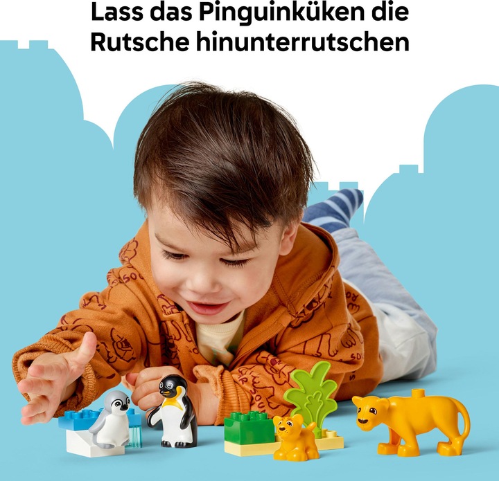 Image du produit LEGO Wildtier-Familien: Pinguine und Löwen (10442)