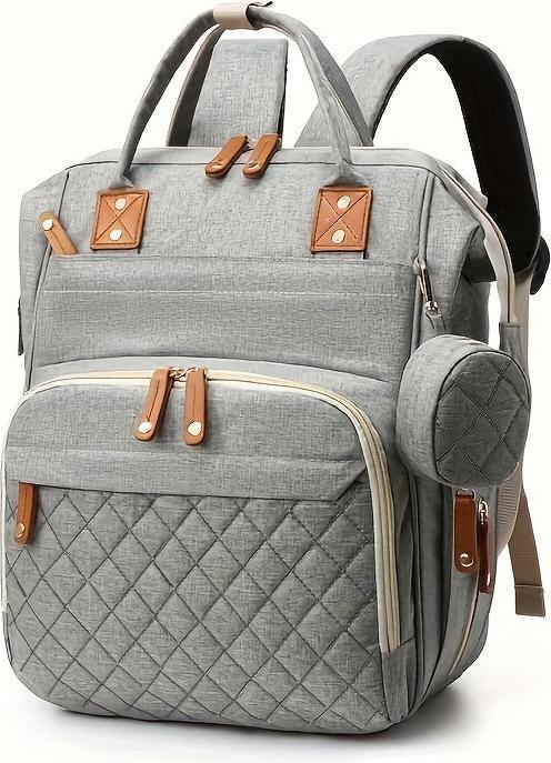 Produktbild Only-Bags.Store Grosse Kapazität Mommy Bag, Outdoor-Sport Windel Rucksack, Multi Layer Daypack Knapsack für Frauen