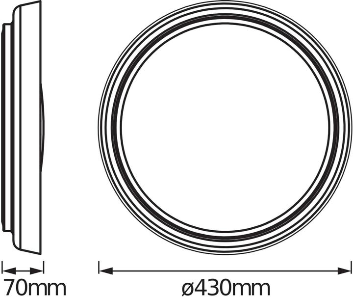 Produktbild Ledvance Smart+ Orbis Plate (2500 lm)