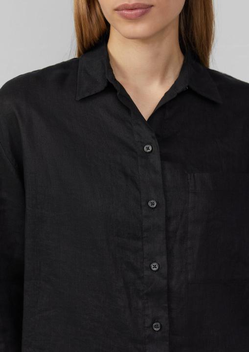 Produktbild S.Oliver Bluse Bluse aus reinem Leinen mit Brusttasche (44)