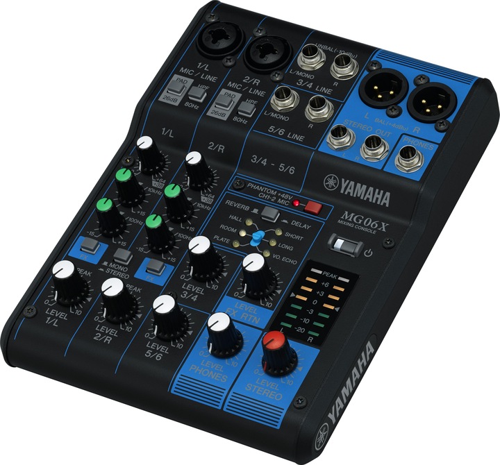 Immagine prodotto Yamaha MG06X (Mixer da studio e live)