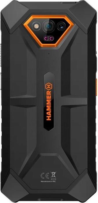 Actual product image Myphone Hammer Iron V LTE 6/64GB pomarańczowy (64 GB, Orange / Orange, 6.50", 4G)