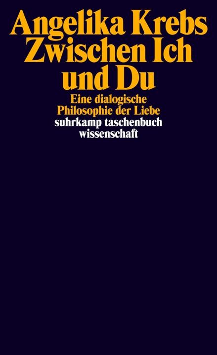 Produktbild Zwischen Ich und Du (Deutsch, Angelika Krebs, 2015)