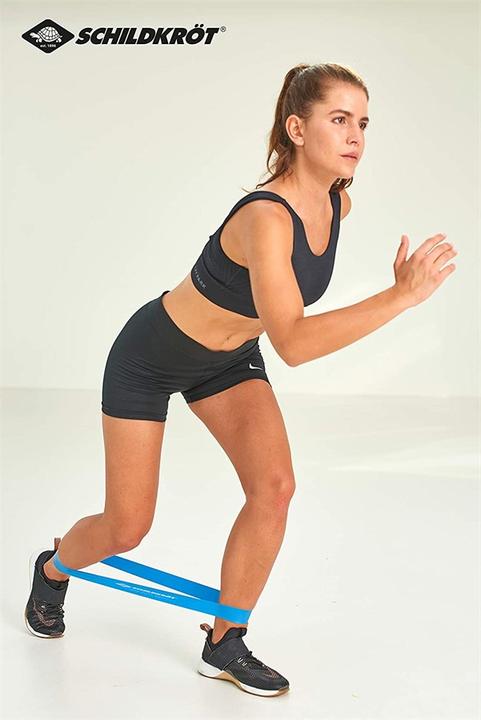Actual product image Schildkröt Mini Resistance Band 5er Set (0.30 m, Extra Light, Easy, Medium, Strong, Extra strength)