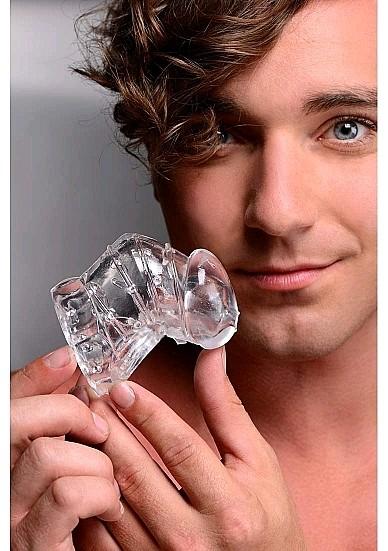 Produktbild Master Series Detained 2.0 Penis Kooi Van Rubber Transparant