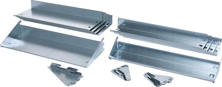 Produktbild SSI Schäfer Türregalböden, für Magazinschrank MS-M 2512, weissaluminium, 1 Satz