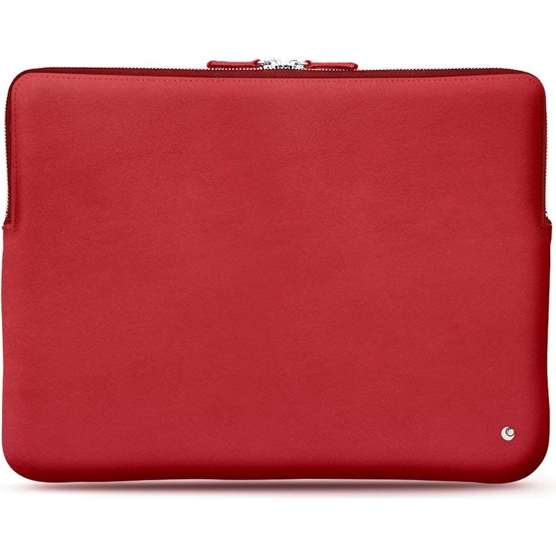 Noreve Lederhülle, Notebooktasche, Rot