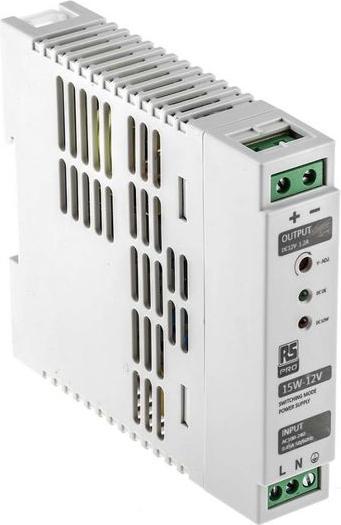 Produktbild RS PRO Din Rail Power Supply, 15W, 12V Output