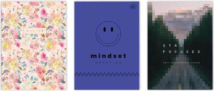 Produktbild Interdruk Notizbuch A4/80K Raster (5 Stück) (A4, Kariert)