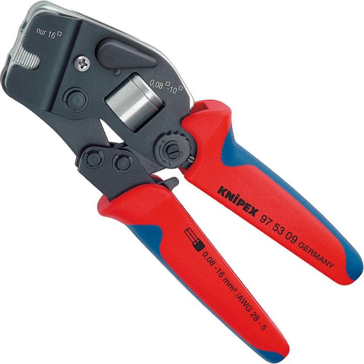 Produktbild Knipex Selbsteinstellende Crimpzange für Aderendhülsen (190 mm)