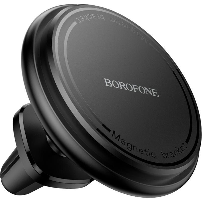 Borofone - Car Holder Parker (BH135) - Magnetic, for Air Vent, Mini Size - Black, Supporto per smartphone, Nero