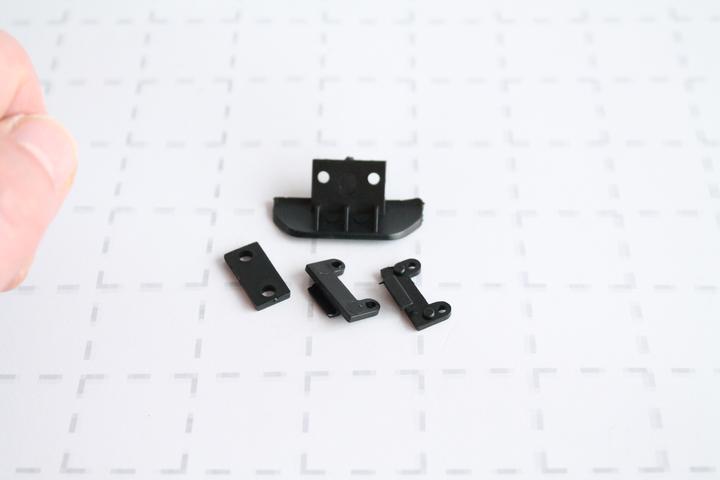Actual product image DF-Models Front bumper + brackets for 3120