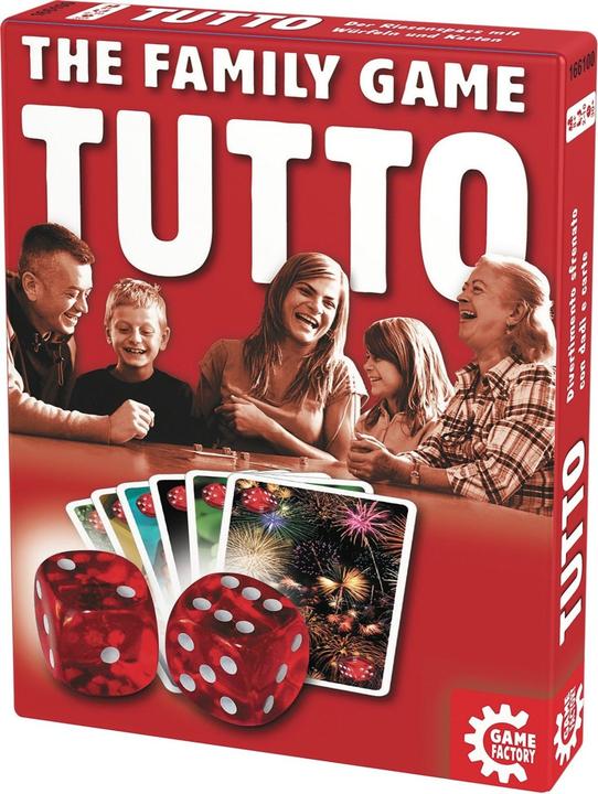 Game Factory Tutto (mult) (French, German, Italian, 2 - 10 Players)
