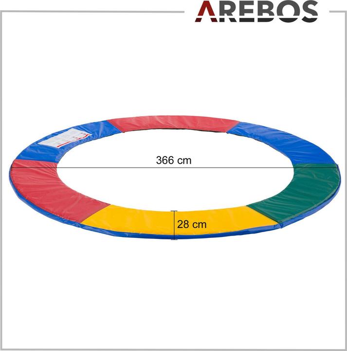 Produktbild Arebos Trampolin Randabdeckung