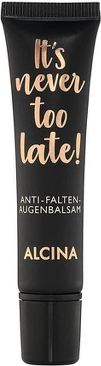 Produktbild Alcina It's never too late Anti-Falten-Augenbalsam (Augenpflege Fluid, 15 ml, Tag)