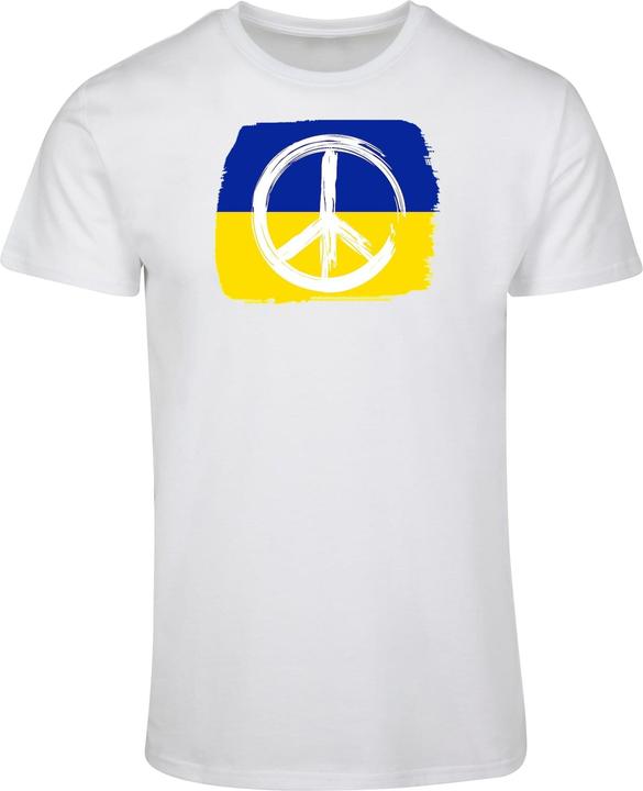 Immagine prodotto Merchcode Peace - Maglietta Basic con bandiera della pace - 161529 (M)