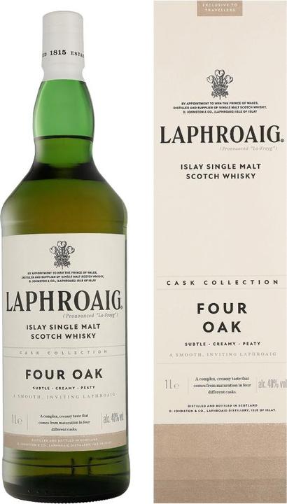 Image du produit Laphroaig Single Malt Four Oak (Single Malt, Scotch Whisky)
