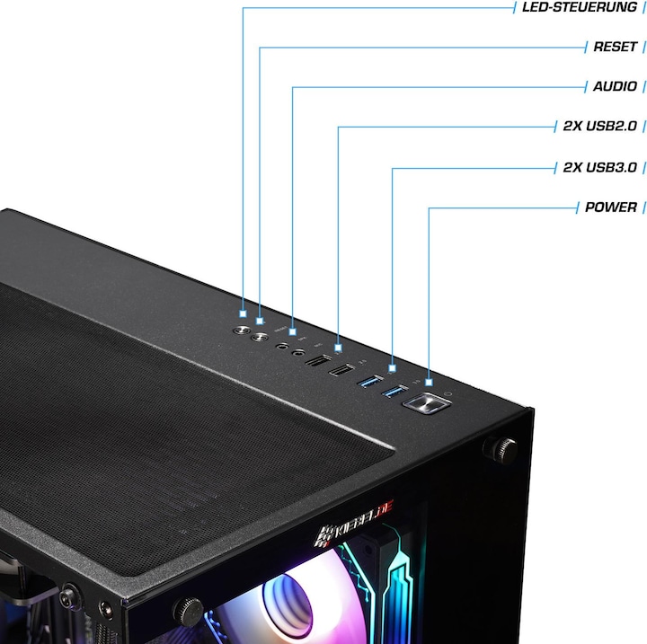 Produktbild Kiebel Panorama V (AMD Ryzen 5 5500, 32 GB, 1000 GB, GeForce RTX 3050)