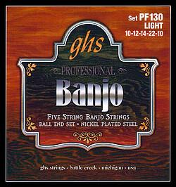 Actual product image GHS PF130 5-str. banjo L nickel ball end (5 x, Banjo)