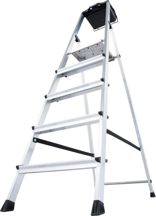 Actual product image Krause Aluminum step ladder (Stepladder, 185 cm)