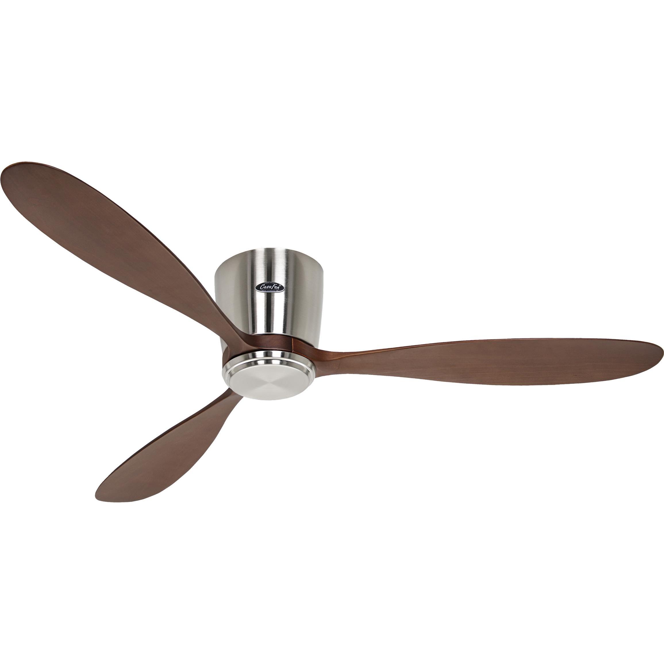 CasaFan Eco Plano Wood WiFi, Ventilator, Braun